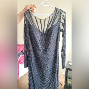 Black wedding/ cocktail dress